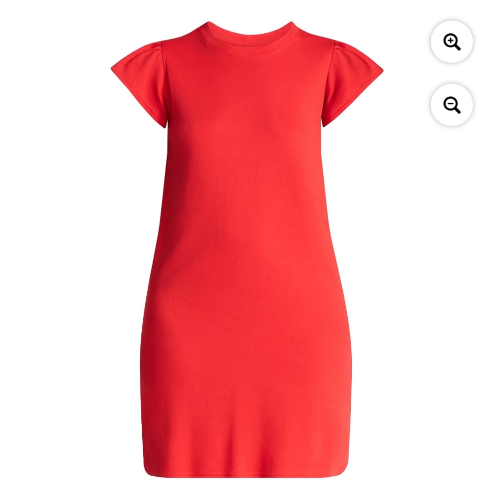 Time and Tru Women’s Red T-Shirt Dress Size XL NWT - Picture 5 of 5